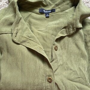 Madewell Cropped Button Up